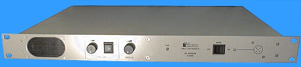 EL4400 - intercom stations - rack front view