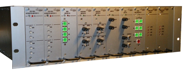 TCM - modular commentator terminal - front panel